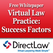 Virtual Law Practice Success Factors Whitepaper Ad